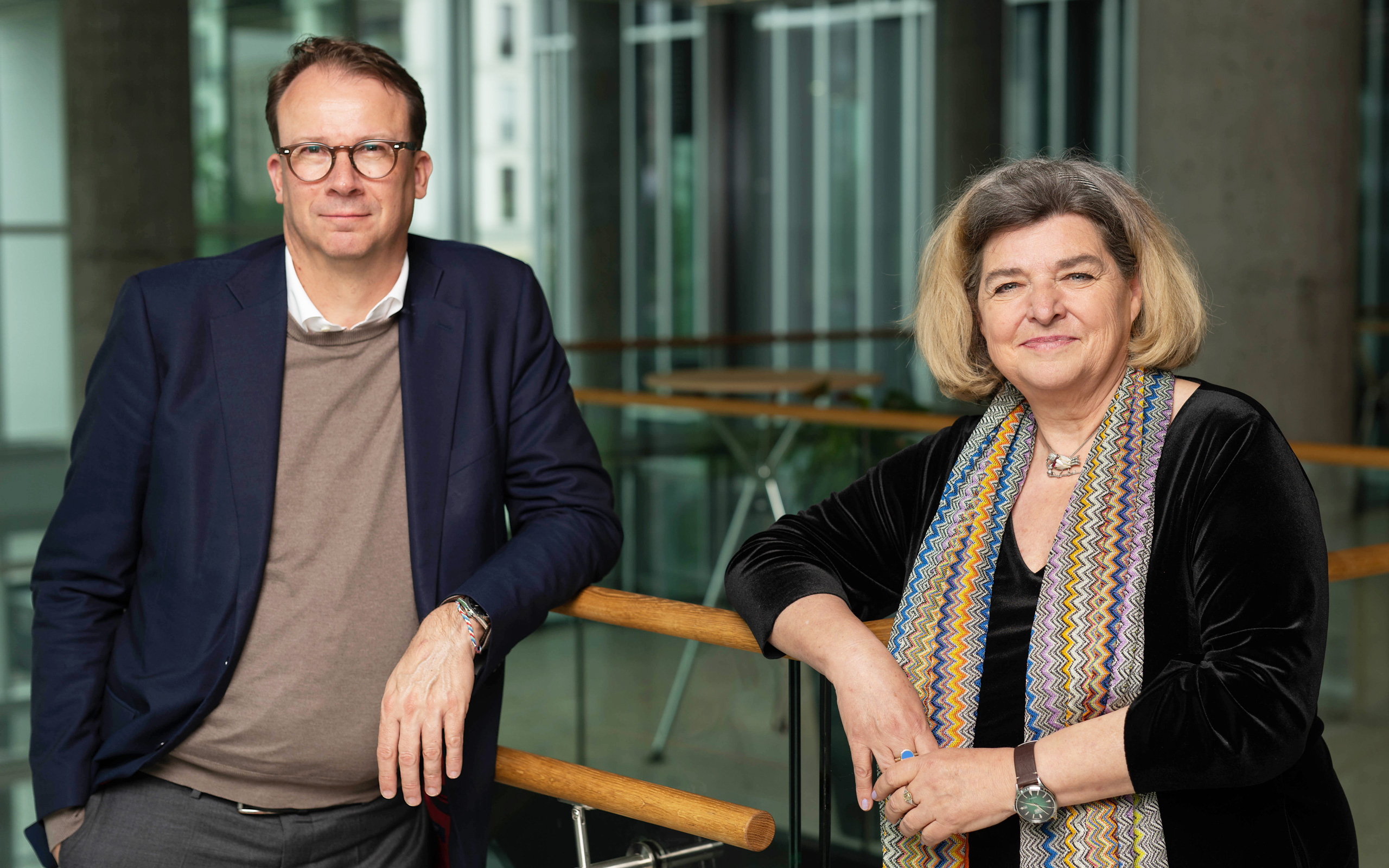 Dr. Laura Krainz-Leupoldt und Olivier Weddrien